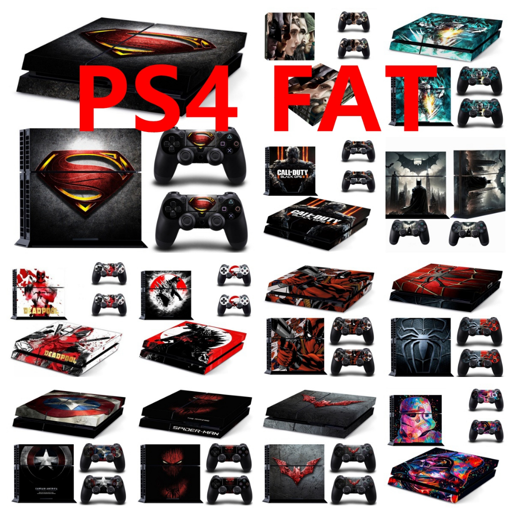Adesivo De Pele De 97 Cores Compatível Com Sony Playstation 4 Fat Vinyl Decal Conjunto Completo De Película Protetora Pa