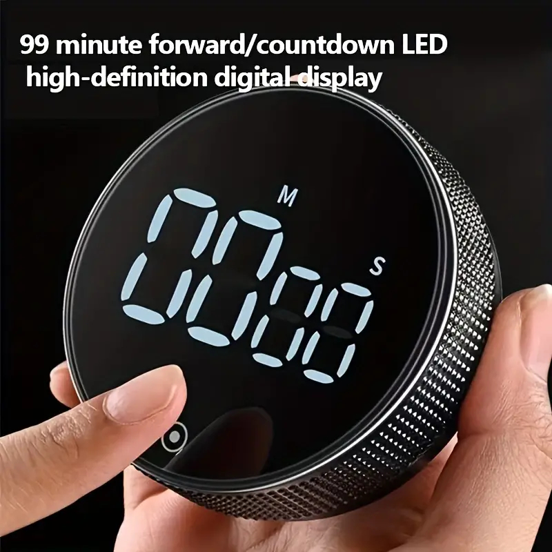 Temporizador Digital Programável Timer De Cozinha Magnético Alarme Relógio Academia Cronometro em Oferta na Shopee