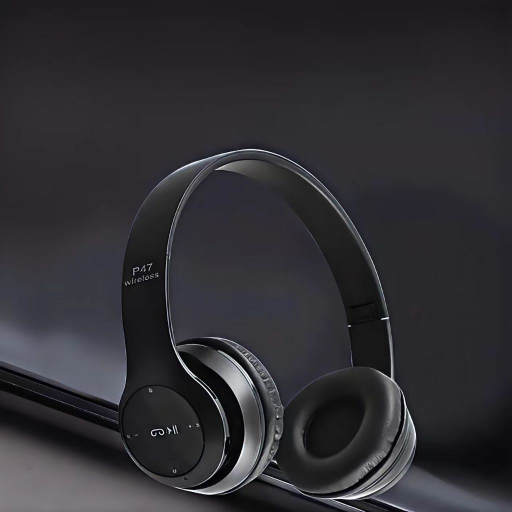 Fone De Ouvido Estéreo Sem Fio P47 Com Redução De Ruído Bluetooth 5.0 Universal