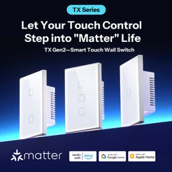 SONOFF T6 120 1/2/3 Gang Matter Smart Touch Wall Switch TX Gen2 US Scene Desanexar Modo De Relé Localizador De Interrupt