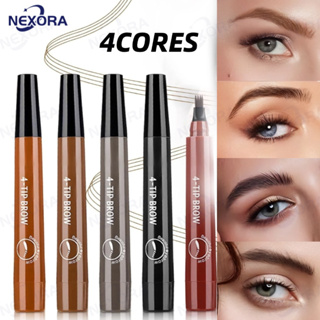 Caneta De Sobrancelha Microblading 3D Ponta De Garfo À Prova D'água Lápis De Tatuagem De Longa Duração Profissional Fino em Oferta na Shopee