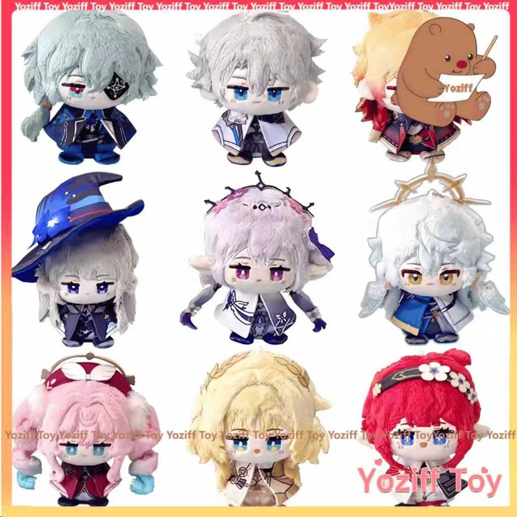 < Coleção ! > 10cm Honkai : Star Rail Plush Phainon Mydei Anaxa Hyacina Bonecos De Castoreza De Pelúcia Fofos Bolsa De B em Oferta na Shopee