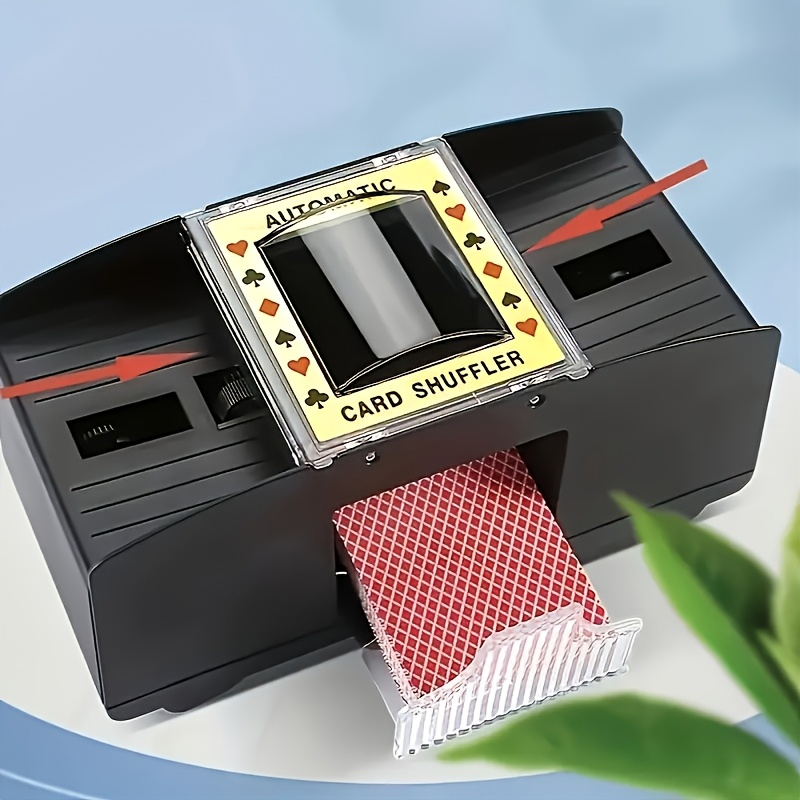 Embaralhador Automático Cartas Uno Baralho Truco Embaralhador Misturador Automático De Cartas De Baralho Jogo Truco Uno