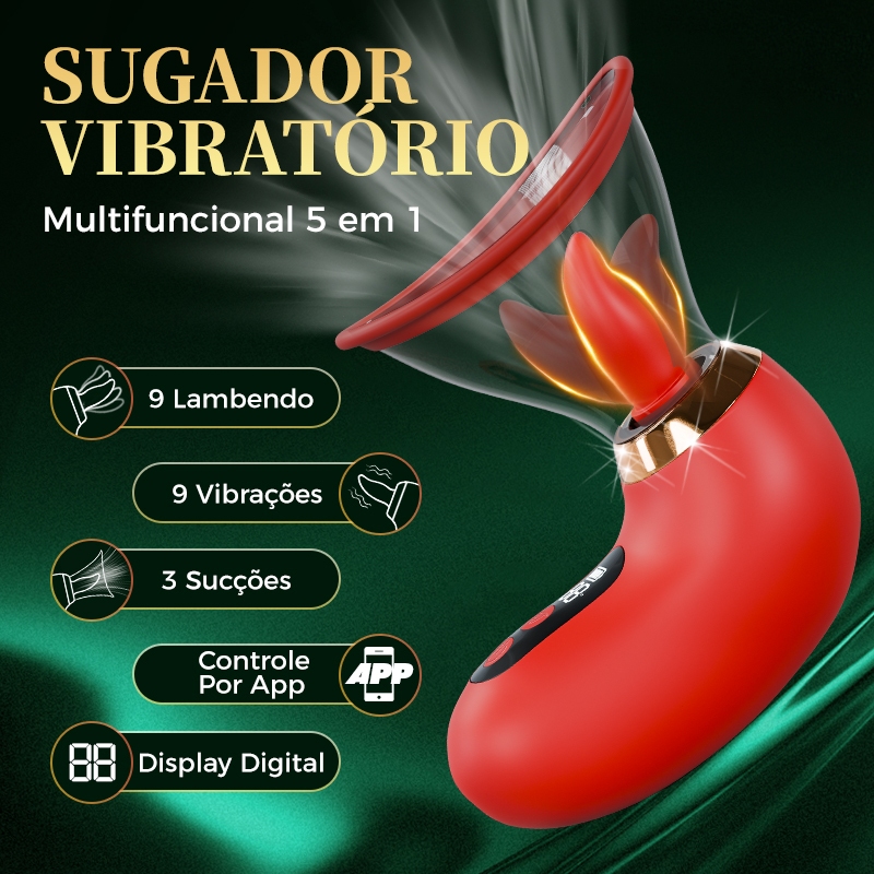 Vibrador Clitoriano Com Sucção E Estimulação De Ponto G，Clitoral Suction Toy - Mimics Oral Sex em Oferta na Shopee