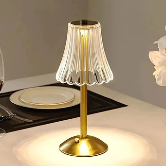 Lâmpada Abajur Mesa Com Barra Led Sensor Toque De Luz Quarto Sem Fio 3 Cores