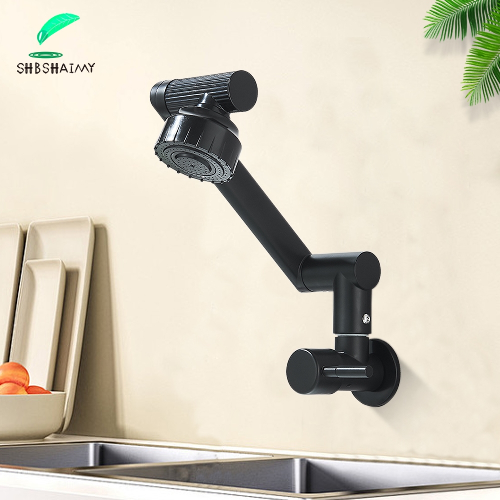360 ° Torneira Giratória Com Braço Robótico Para Cozinha E Banheiro Estilo de parede em Oferta na Shopee
