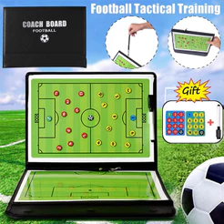 Kit Prancheta Quadro Magnética Para Campo De Futebol Basquetebol