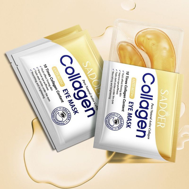 Máscara De Olho De Colágeno SADOER Aperta , Aperto De Poros , Hidratante , Baixo Molecular Máscara De Olho De Colágeno SADOER Aperta , Aperto De Poros , Hidratante , Baixo Molecular