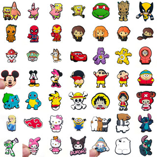 1 Pçs Bonito Personagem Dos Desenhos Animados Sapatos Encantos DIY Tamancos Sapato Aceess…
