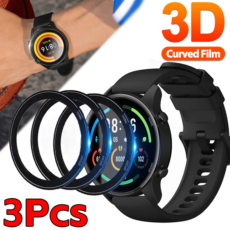 Película Protetora Para Xiaomi Watch Mi Color Sports Edition De Tela Ultrafina Com Cobertura Total Sport Smartwatch Aces