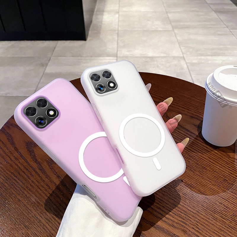 Capa 2 Em 1 Para Honor X7C X7D X7B X7A X6B X6A Plus X8C X8B X8A X8 X6 Atração Magnética Traseira Jelly Color Caixa Prote em Oferta na Shopee