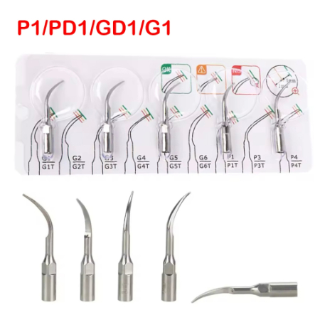 P1/G1/GD1 Pontas De Raspador Ultrassônico Peça De Mão 5 Unidades