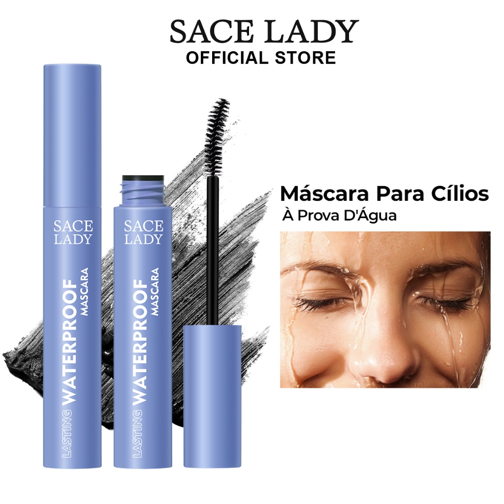 máscara para cílios SACE LADY resistente à água Cabelos longos e com cachos duradouros em Oferta na Shopee