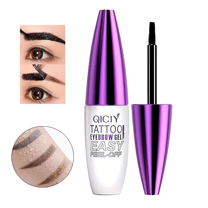 Semi-permanente rasgar sobrancelha Gel maquiagem beleza duradoura à prova d'água em Oferta na Shopee