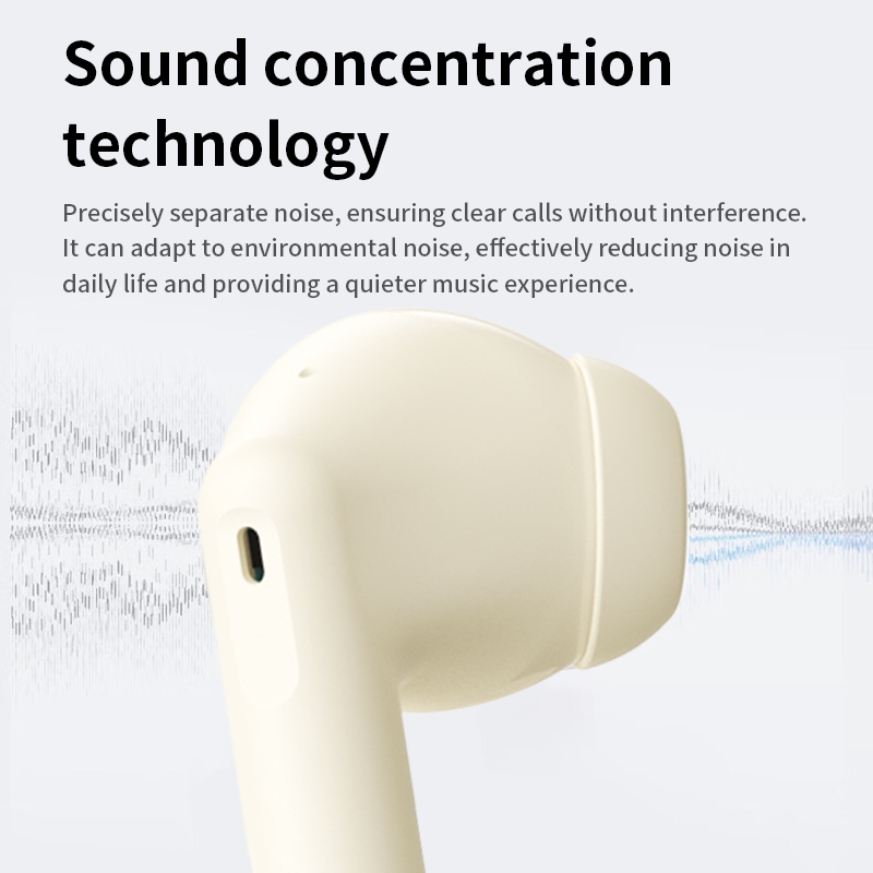 Lenovo ERAZER Fones De Ouvido EK158 Verdadeiro Sem Fio Bluetooth Fone HD Estéreo Alta Fidelidade Baixa Latência Com Micr - detalhe