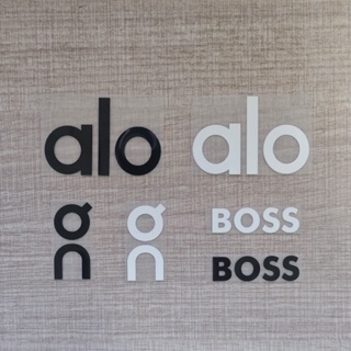 Remendos De Tecido Com Logotipo Moderno De silicone , Sacos De Roupas , Chapéus , Emblemas De Moda , Engomar em Oferta na Shopee