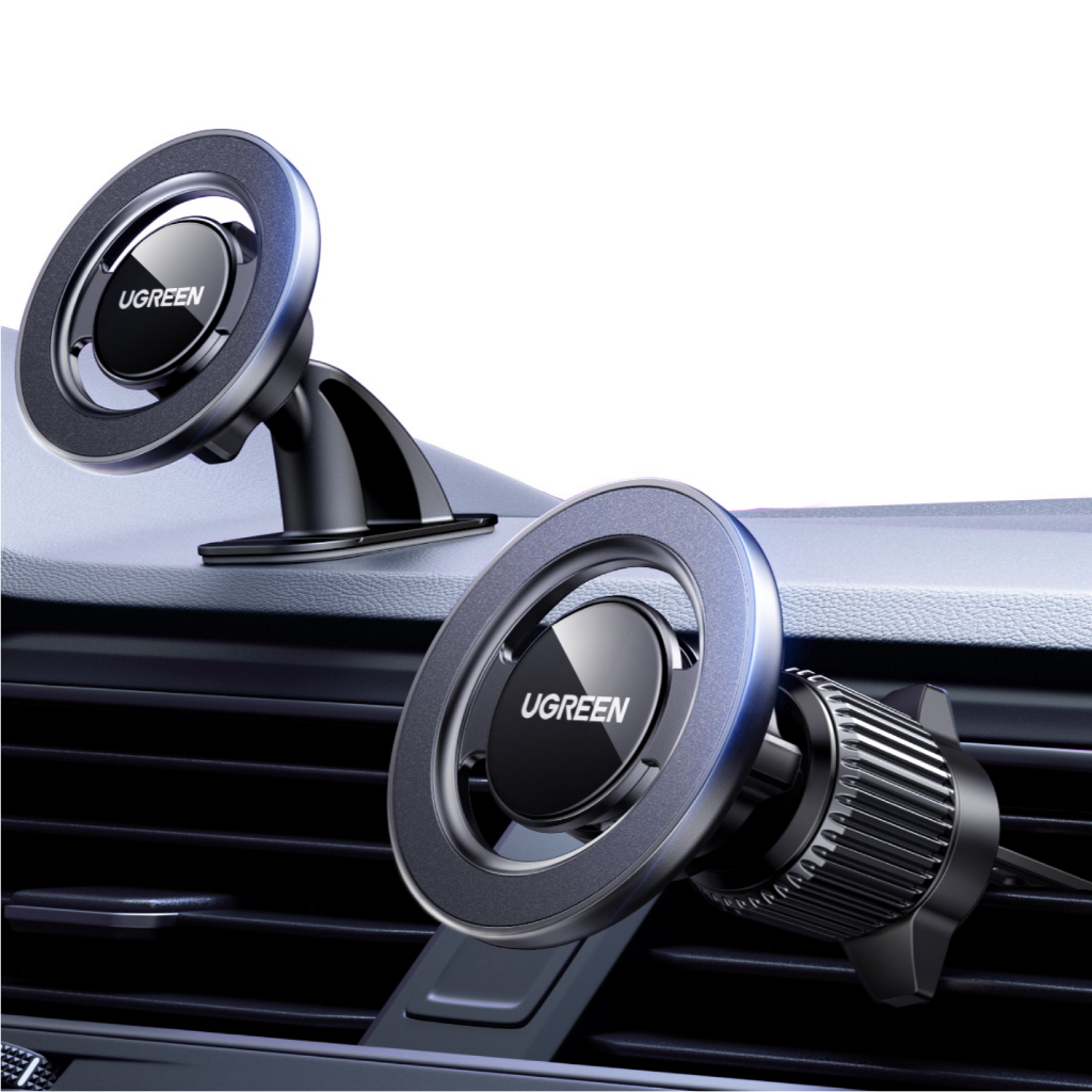 UGREEN 2 Em 1 Magsafe Car Mount Air Vent Dashboard Suporte De Telefone Para Carro Forte Magnético Compatível Com iPhone