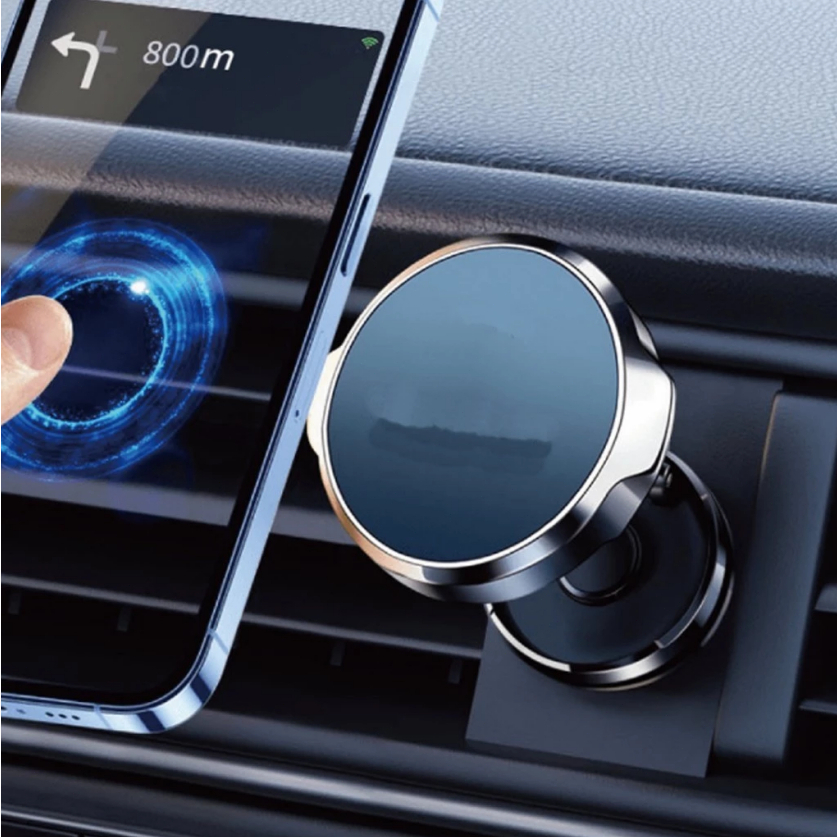 Suporte Magnético Para Telefone Carro 2 Unidades De Até 360 ° Sucção A Vácuo Forte