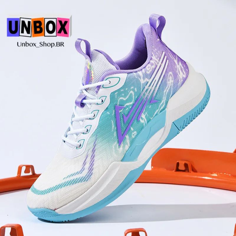 Tênis de basquete masculino feminino treinamento juvenil esportes tênis de corrida tênis de vôlei