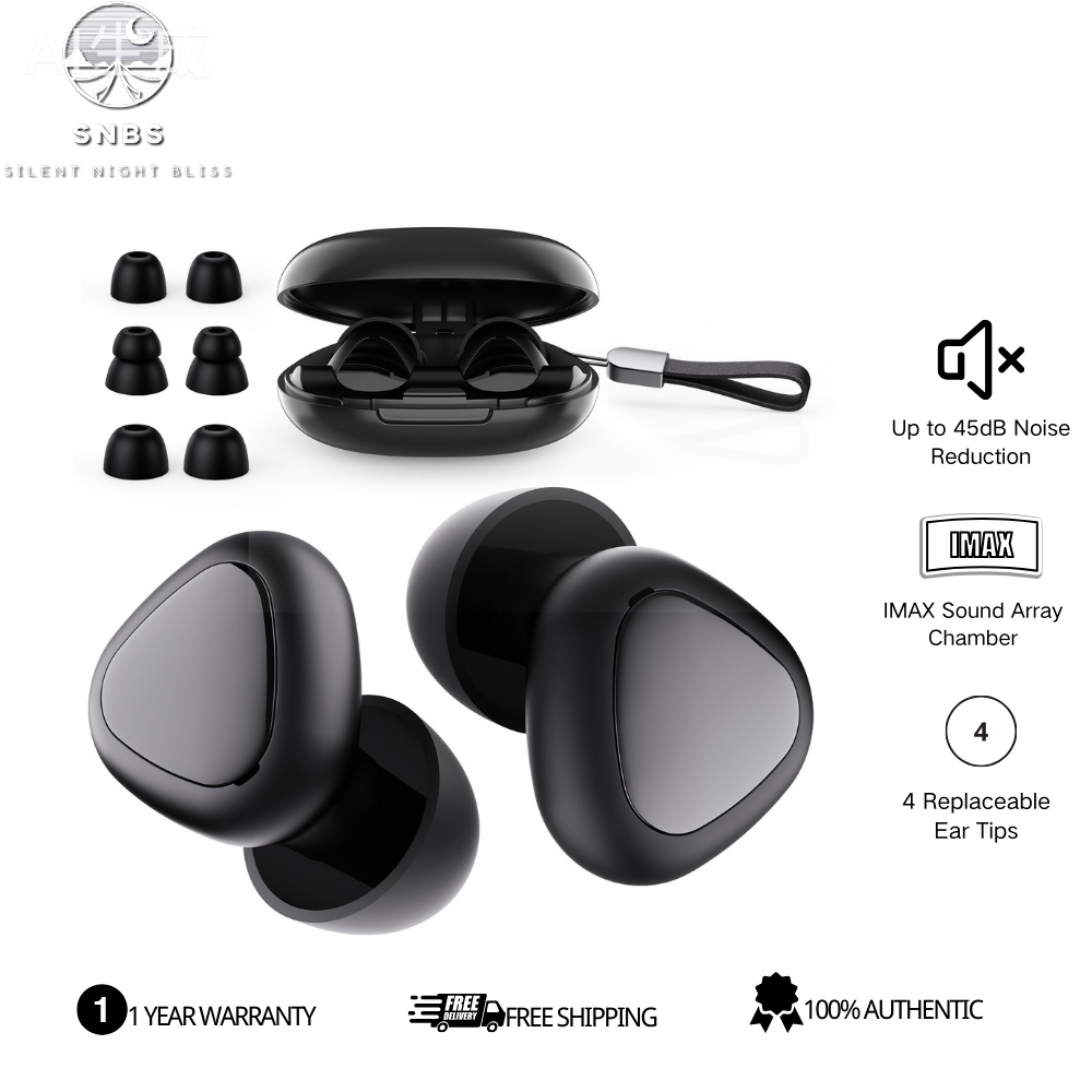 Tampões Para Os Ouvidos De Silicone Com Redução De Ruído De 45dB : Ideais Dormir , Roncar , Avião , Travessas Laterais E