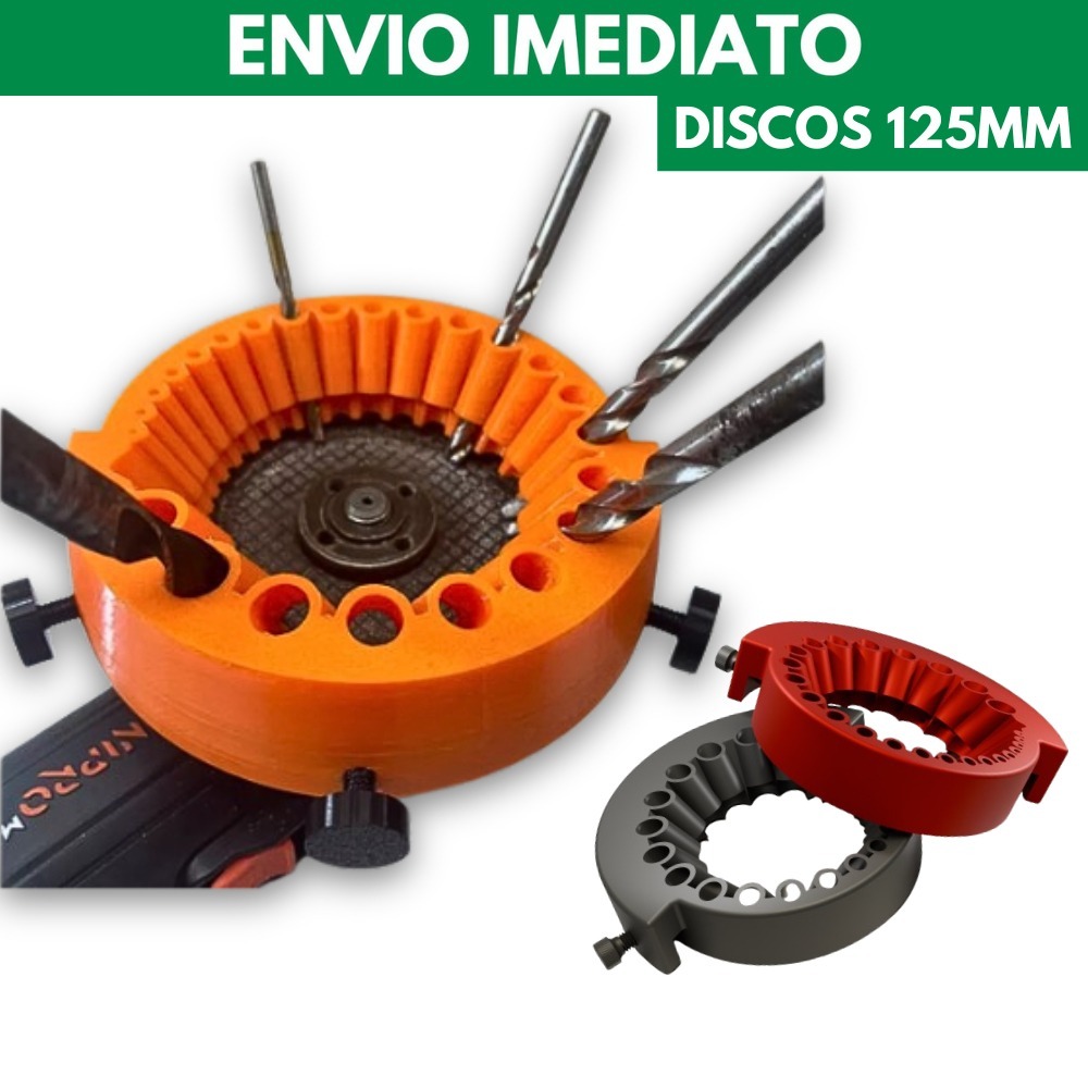 Gabarito Afiador de Broca Lixadeira Esmerilhadeira 4.1/2" | Disco de 115 mm em Oferta na Shopee