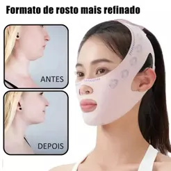 VFace Lifting Facial Efeito Rejuvenescedor Antirrugas e Firmamento Máscara de Beleza Contra Papada