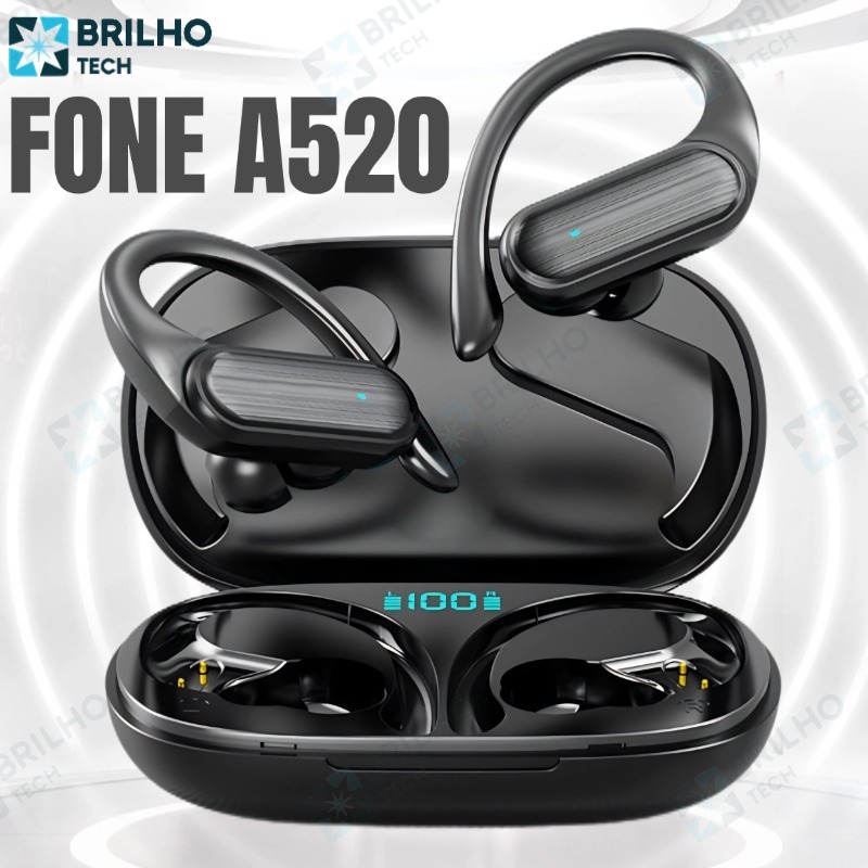 Fone De Ouvido Bluetooth Sem Fio Vitog A520 Controle Toque Bluetooth 5.3 HiFI Estéreo À Prova Dwireless Água TWS em Oferta na Shopee