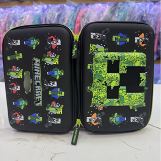 Caixa de papelaria australiana Minecraft Student Hard Shell EVA Estojo de lápis de grande capacidade em Oferta na Shopee
