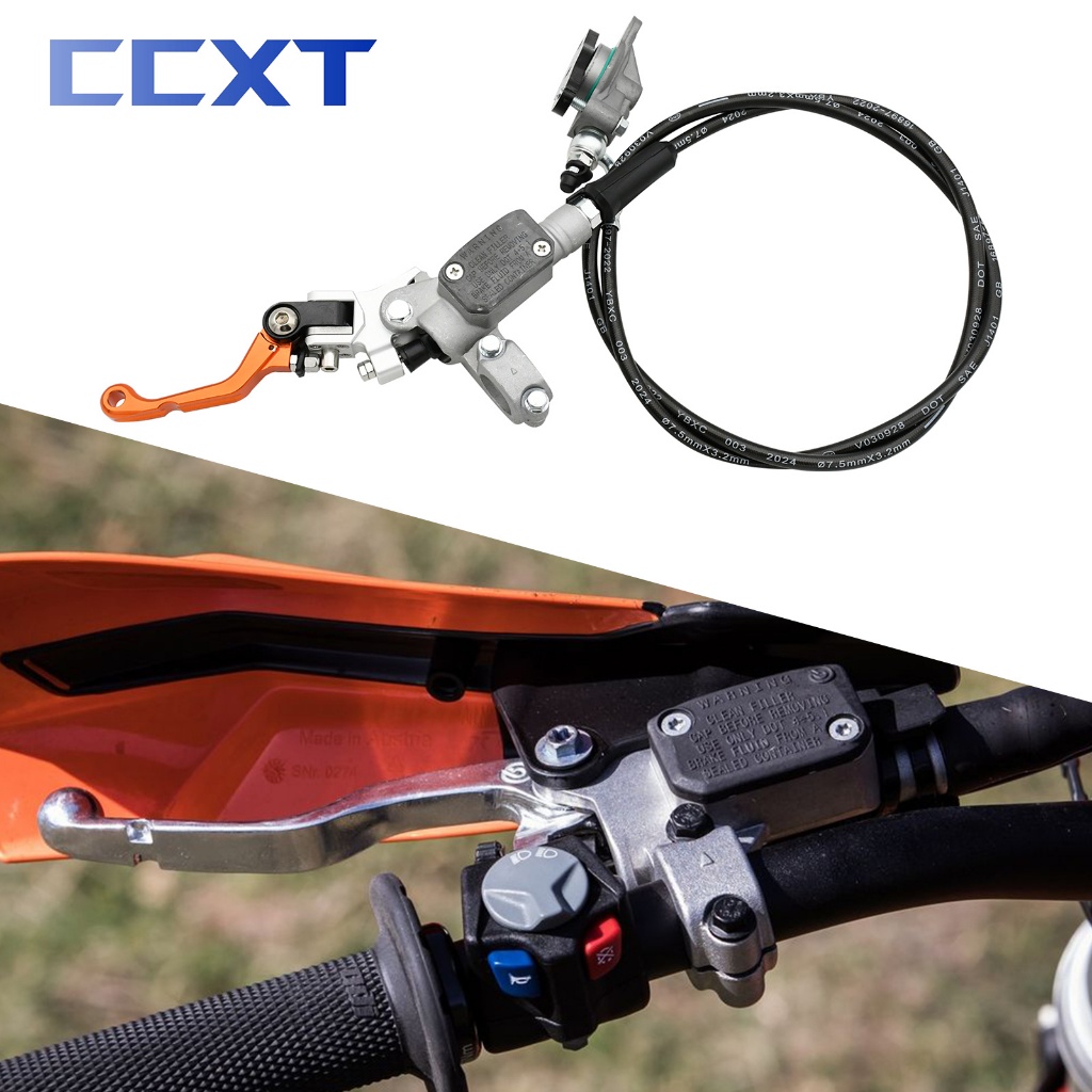 Conjunto De Cilindro Mestre De Embreagem Hidráulica Para Motocicleta , Tubo De Mangueira De Óleo KTM SX SXF XC XCF EXCF