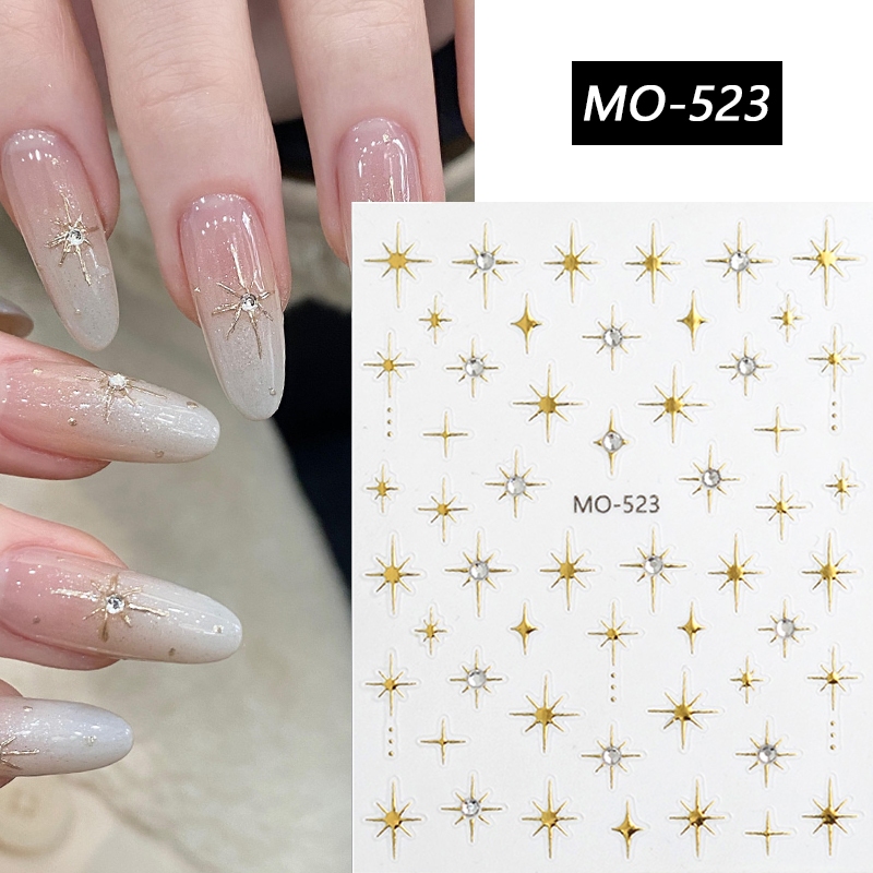 3D Gradiente Linha Francesa Adesivos De Unhas Design Romance Francês Moda Acessórios Para Decalque