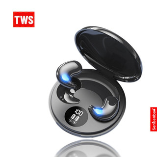 Senbenbao Mini X55Max Invisível Sono Fones De Ouvido Sem Fio Esporte Bluetooth Estéreo De…