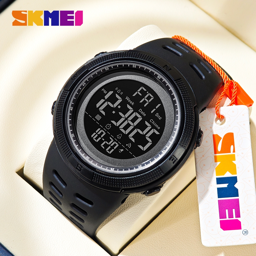Relógio de Pulso Masculino SKMEI Esportivo, LED Digital e Impermeável em Oferta na Shopee