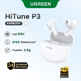 UGREEN H5 Bluetooth 5.3 Fone De Ouvido Sem Fio Semi-Em-Auricular 4-Mic Redução De Ruído Baixa Latência Alta Duração Da em Oferta na Shopee