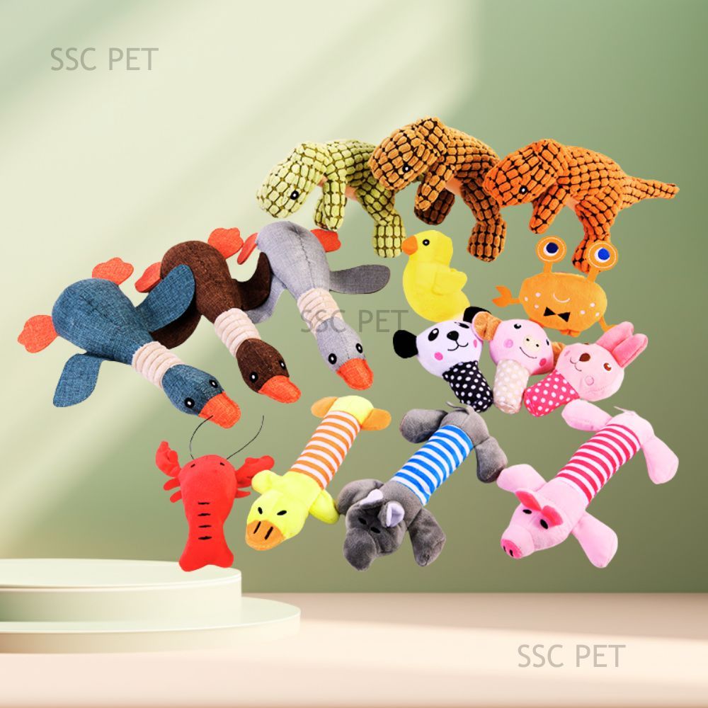 Brinquedo Pet Cachorro/Brinquedo Cachorro Pequeno/ Plush Toy/ Brinquedo de Cachorro em Oferta na Shopee