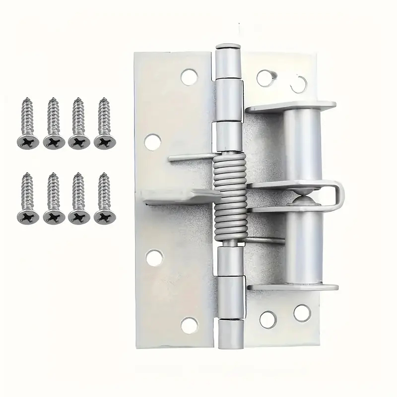 Dobradiças de Fecho de Porta Automático de Aço Inoxidável com Mola Ajustável em Oferta na Shopee