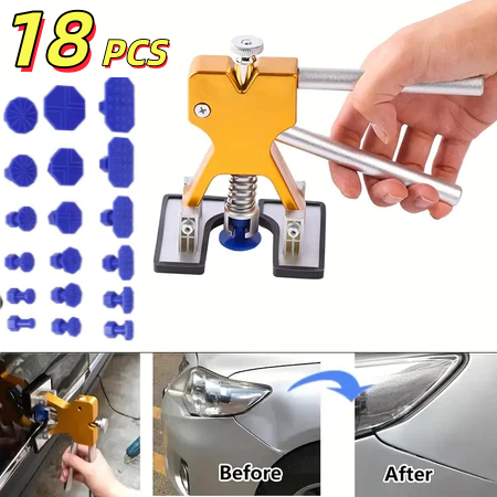 Alicate Repuxador Milimétrico com 18 Ventosas para Martelinho de Ouro reparo de amassados em carro em Oferta na Shopee