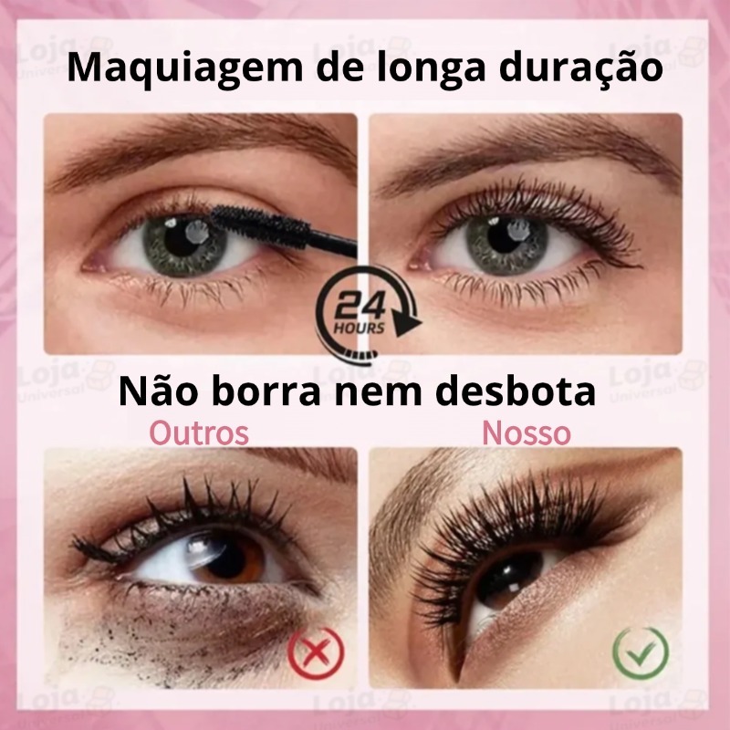 Máscara De Maquiagem Cílios DIAONI Sky High Máscara rímel longo Curling Natural subindo À prova d'água e duradouro kit2