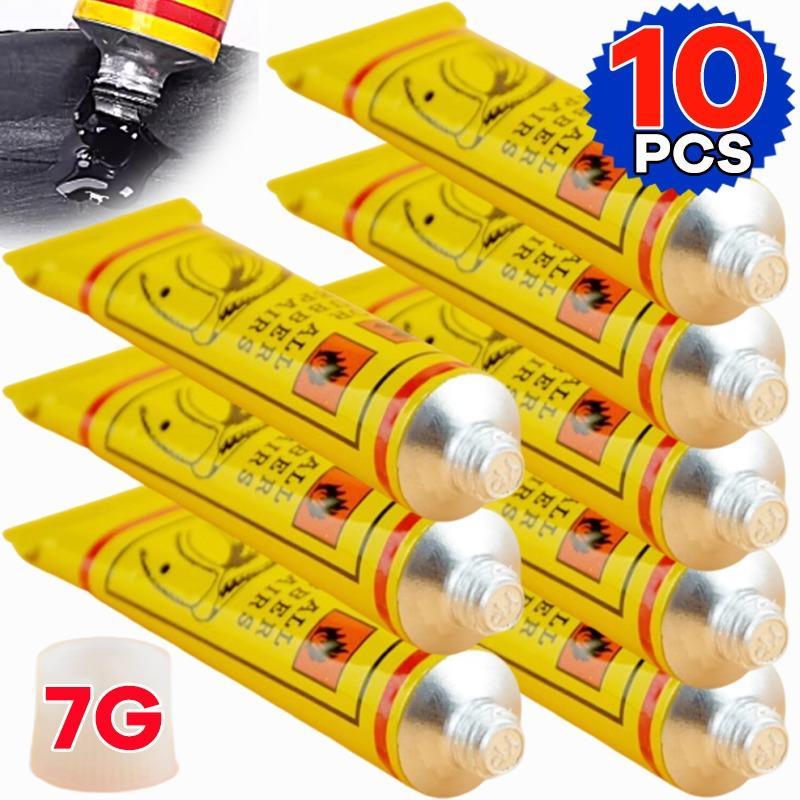 Cola Universal Para Reparo De Pneus De Carro , Motocicleta , Bicicleta , Tubo Interno , Ferramentas De Punção Trye , Rem