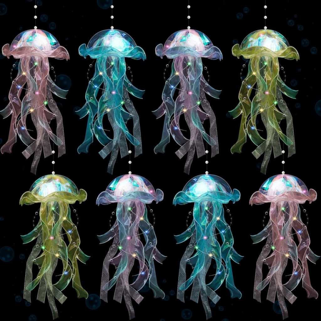 Lâmpada Agua-Viva Medusas LED Decoração Casa, Festa, Ambiente