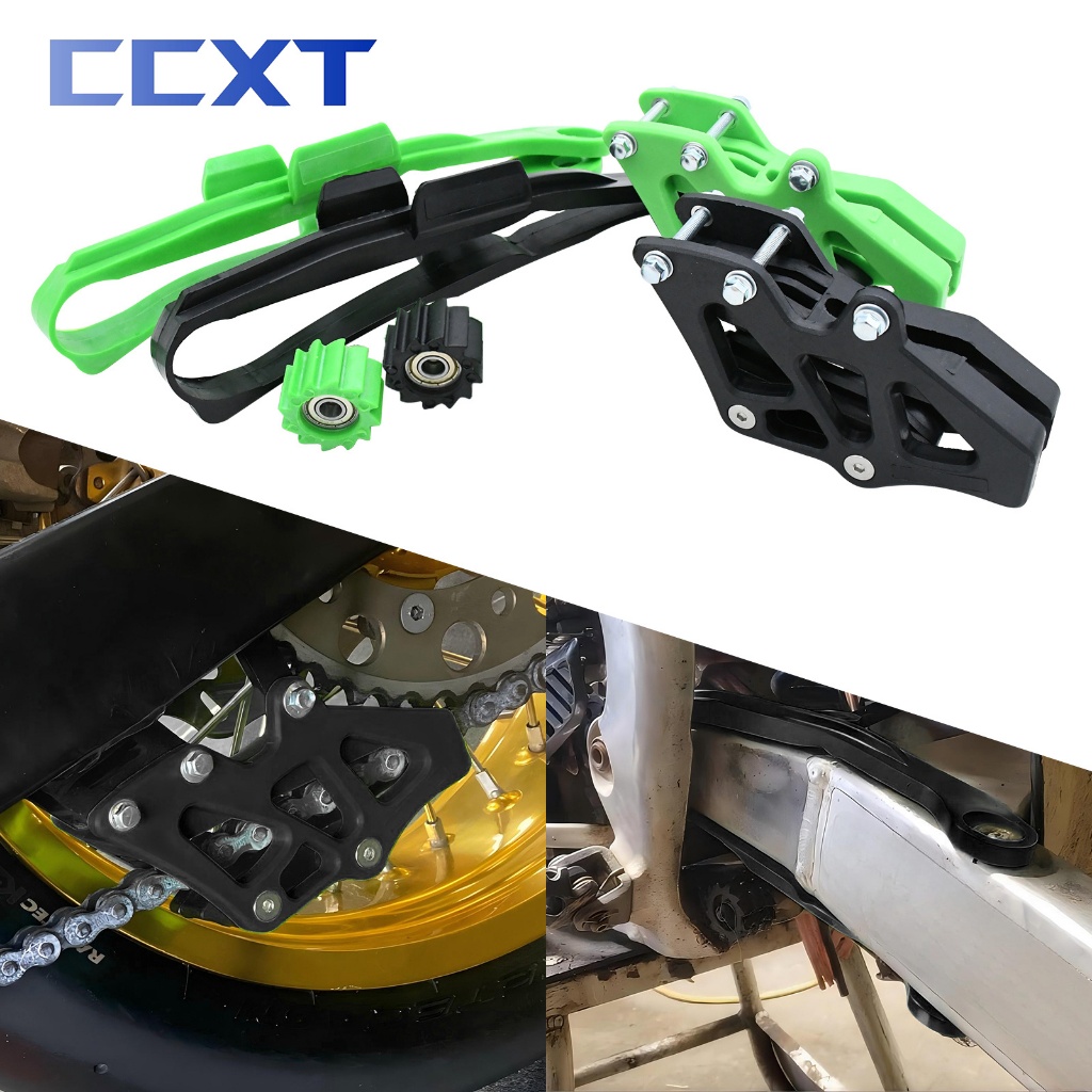 CCXT Guia De Corrente De Motocicleta Deslizante Rolo Do Braço Oscilante Para Kawasaki KX250F KX450F KX 250F 450F KXF 250 450 2009-2020 KLX450R 450R