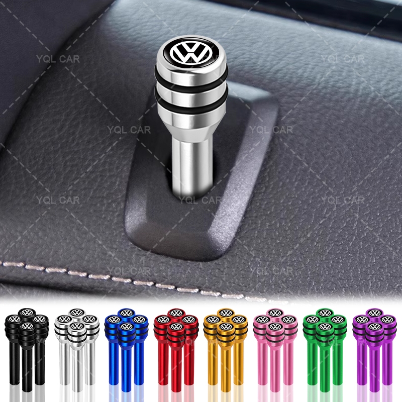 Pinos De Fechadura Da Porta De Segurança Do Carro Universal Interior Puxar Botão Para VW Volkswagen Jetta MK5 Golf Passa em Oferta na Shopee
