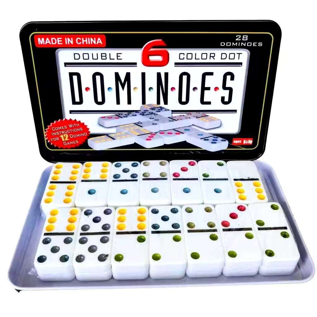 Jogo Dominó Osso Profissional 28 peças com Estojo Oferta Resistente Qualidade Ótima Brinquedos