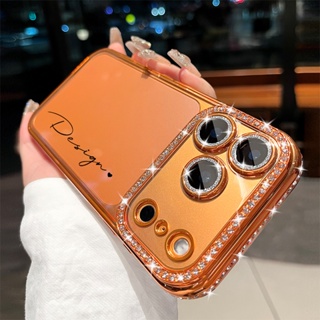 Nova Capa De Telefone Com Strass Nome Personalizado DIY Para iPhone 17 pro max 17pro 17air 17 em Oferta na Shopee