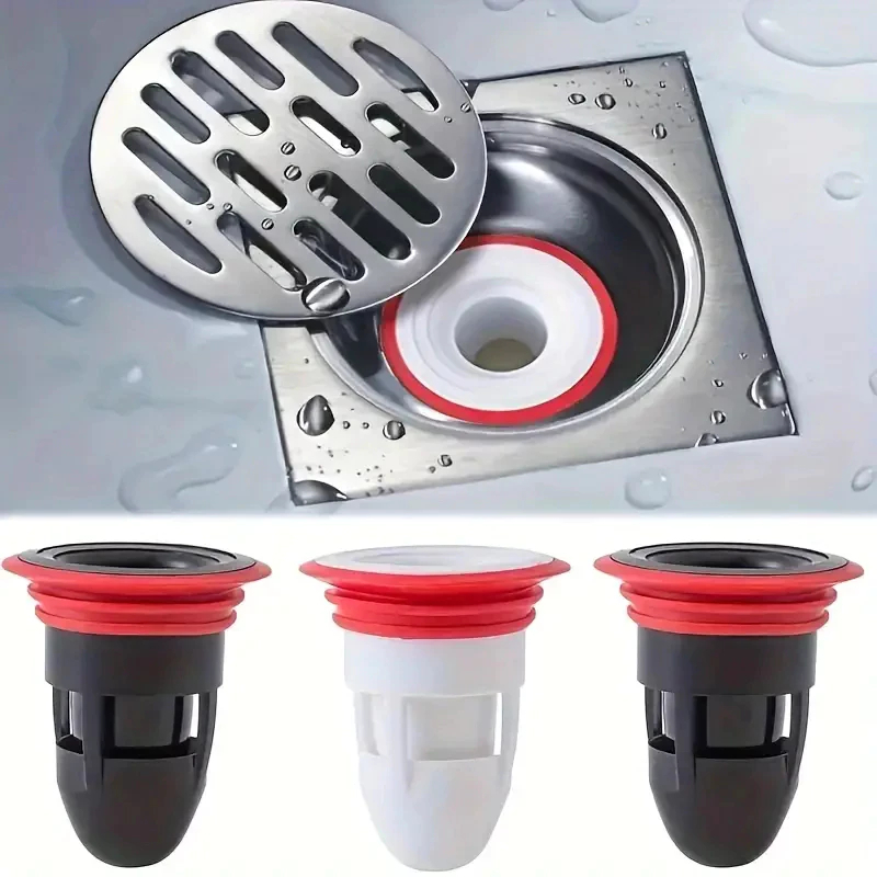 Núcleo de drenagem de Silicone desodorante de 1 peça, adequado para cozinha e banheiro - fácil de limpar