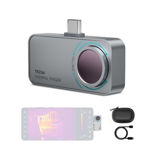Termovisor Infravermelho Mileseey-15 ~ 600 ° Câmera De Imagem Térmica Industrial C 256 * 192 pixels Para Telefone Androi em Oferta na Shopee