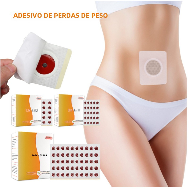 [Entrega em 24 horas] Conjunto de adesivo para umbigo SLIM PATCH 30/60/90