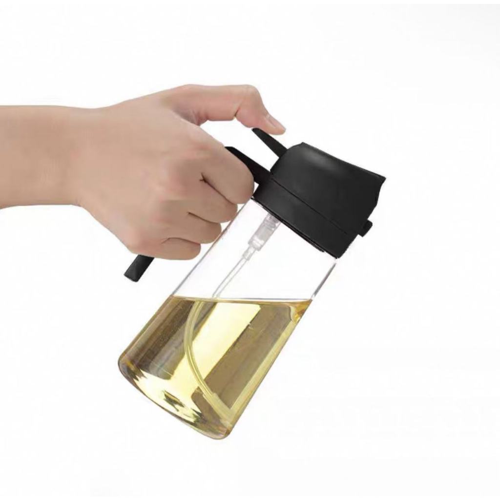 Galheteiro de Vinagre/ Azeite 470ml/220ML com Dupla Função Garrafas de óleo para cozinha