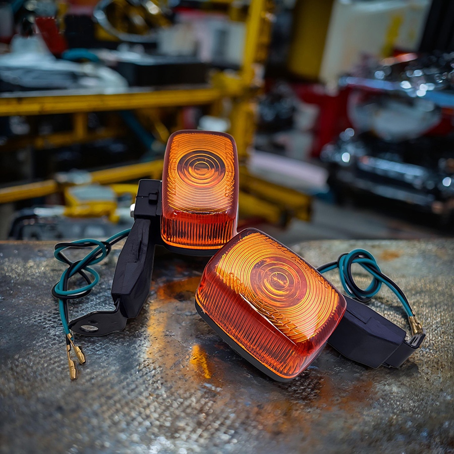 Para Yamaha XR250 TTR250 XT225 KLX250 ABS Luz Da Motocicleta Indicador De Sinal Volta 1 Par Motor Bicicleta Reequipament