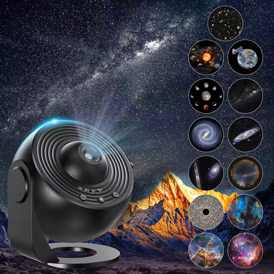 Projetor Galáxia , Estrela Planetário Realista Céu Estrelado Luz Noturna , Sistema Solar Constelação Lua Para Quarto De