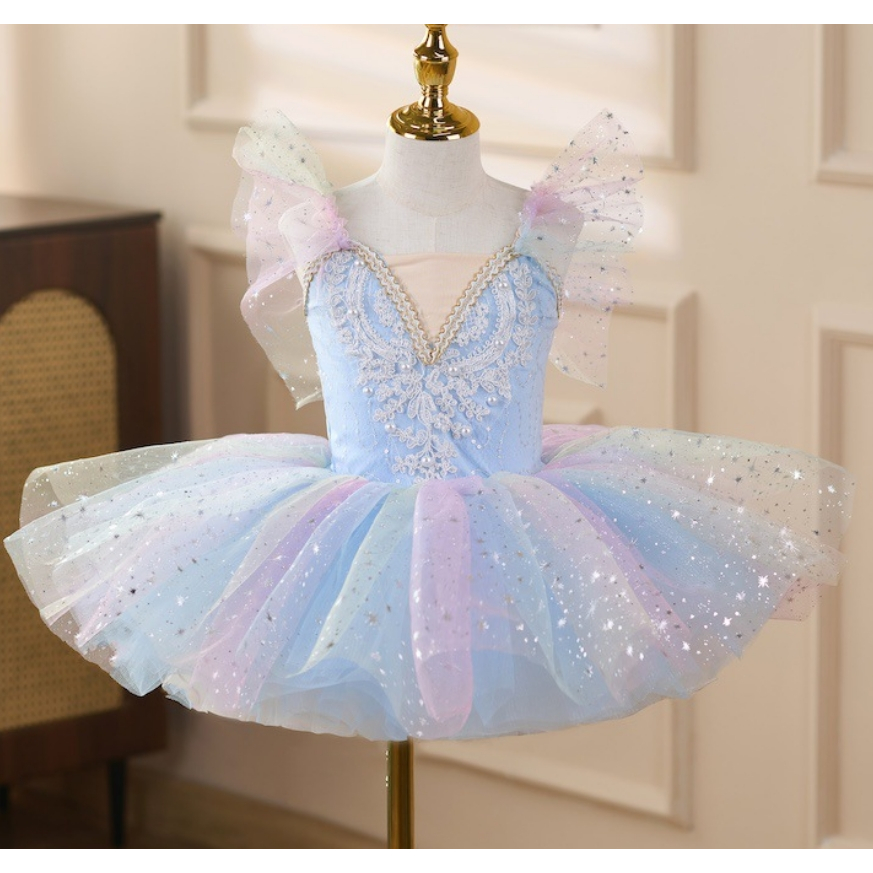 Vestido de balé para meninas fantasia de Performance TUTU